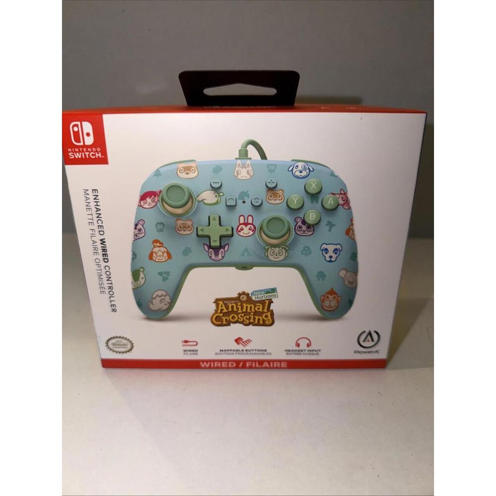 Nintendo Switch Enhanced Wired Controller Animal Crossing New Horizons by PowerA